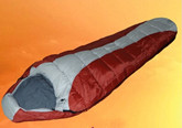 A sleeping bag